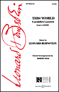 This World SATB choral sheet music cover